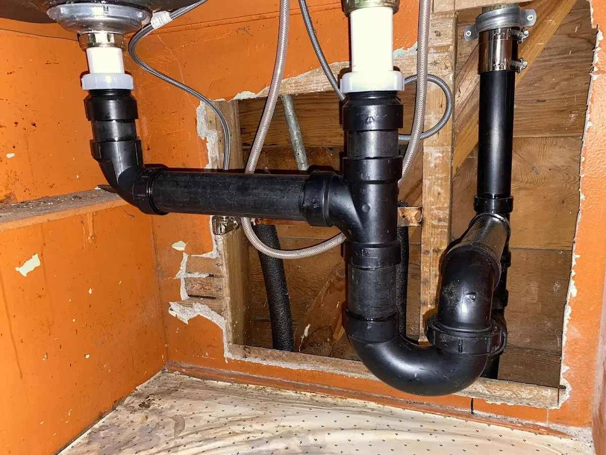 Professional Repiping Services equipment and tools on the job in Danville
